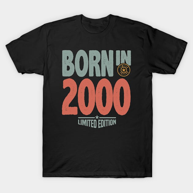 Born in 2000 T-Shirt by C_ceconello